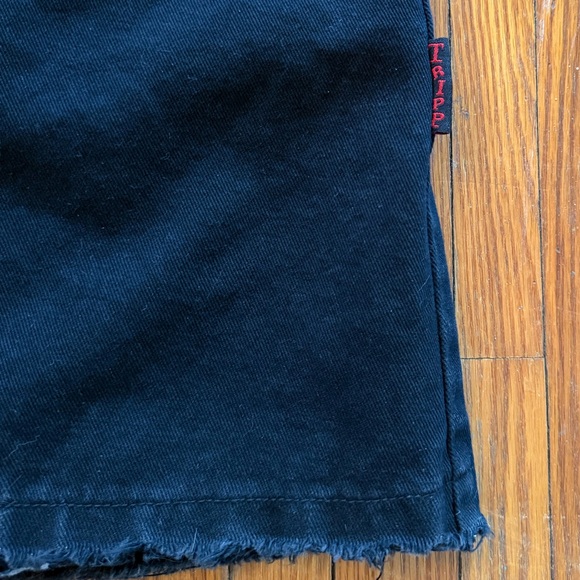 Y2K Tripp NYC Vintage Trench Coat w/ Buckles - Picture 9 of 16